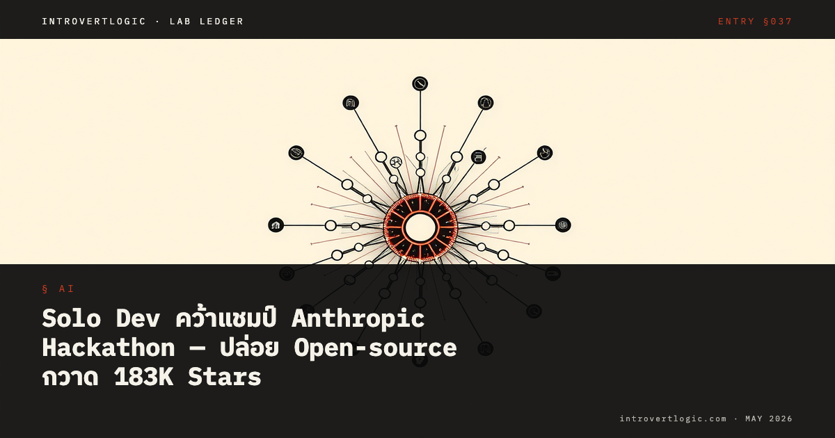 ทีม Dev คว้าแชมป์ Anthropic Hackathon แล้วปล่อย Open-source — ชุด AI Agents ที่กวาดยอด GitHub ไปกว่า 183K Stars